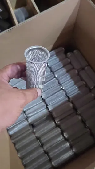  Stainless Steel/Brass Wire Mesh Conical/Welded Woven Filter Mesh Stainless Steel